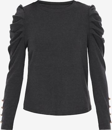 T-shirt MAIRE en noir : devant