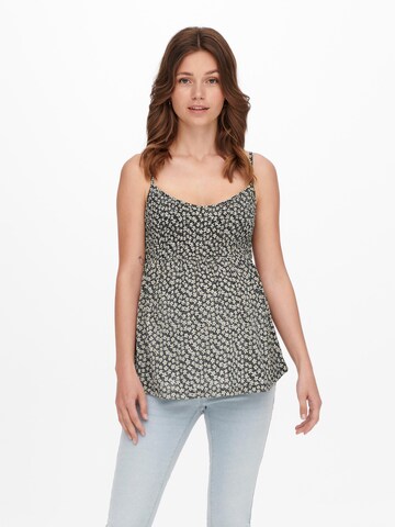 Only Maternity Top 'Pella' in Schwarz: predná strana