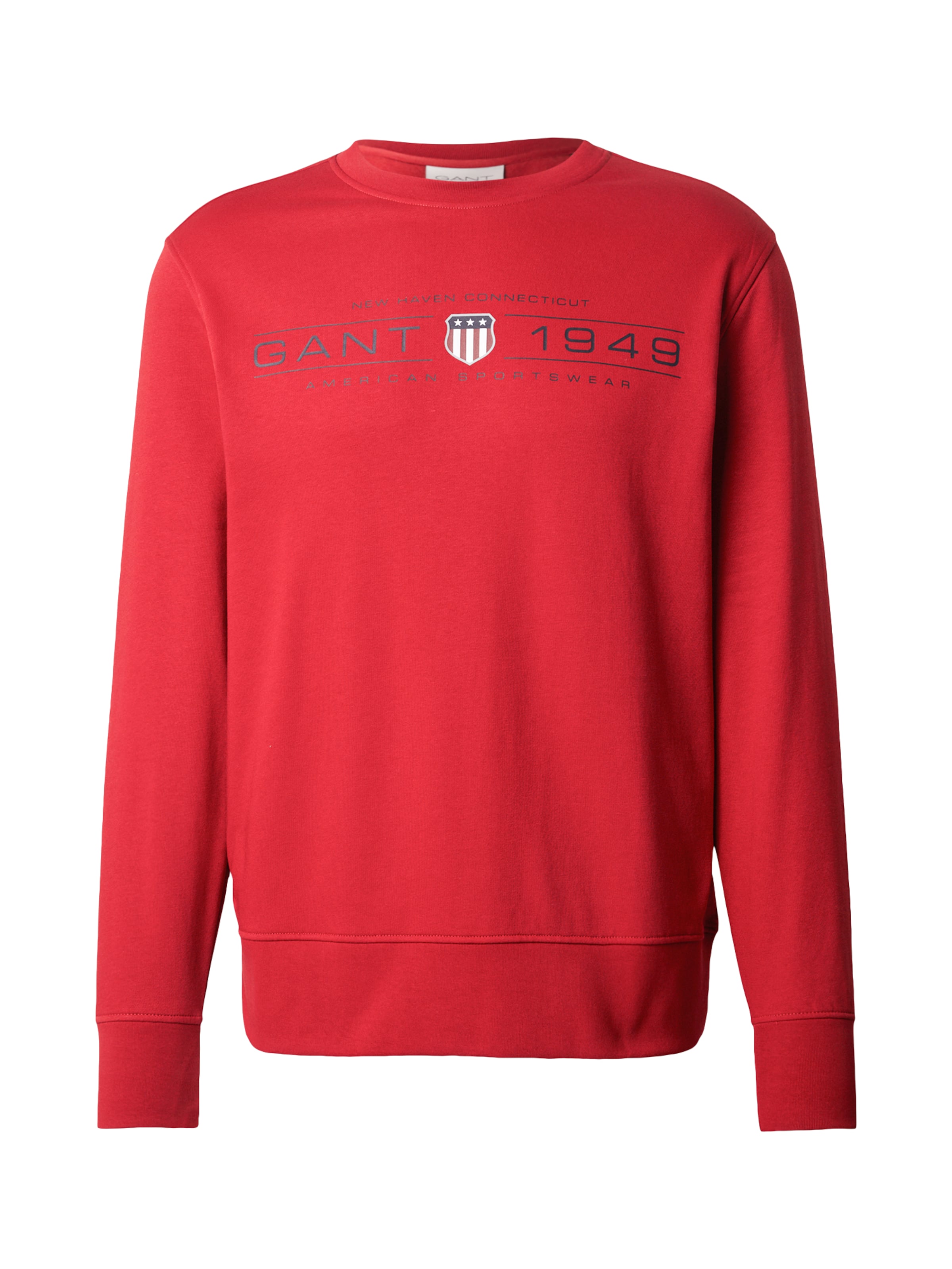 GANT Sweatshirt in Rood: voorkant