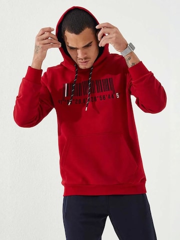 Tommy Life Tréning póló - piros: elől