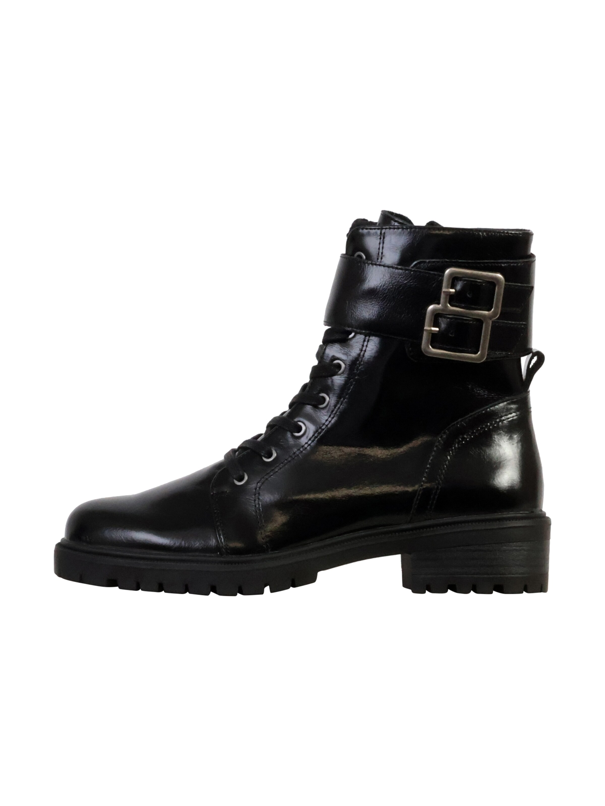 Emilie Karston - Botas de tobillo en negro: frente