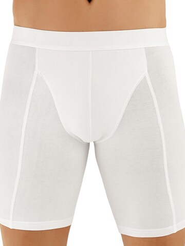Boxers 'FlexLong' fashionshowcase en blanc