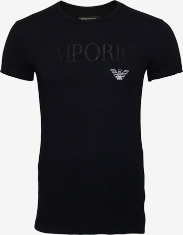 Emporio Armani T-Shirt in Schwarz: predná strana