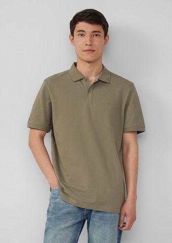 s.Oliver Poloshirt in Grün: Vorderseite