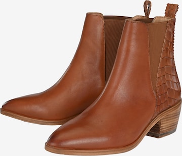 Crickit Chelsea Boots 'Diana' in Braun