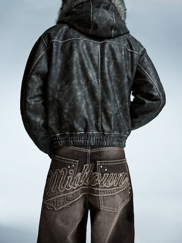 Bershka Baggy Jeans in Black