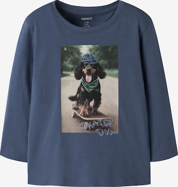 T-Shirt 'NMMVOTO' NAME IT en bleu : devant