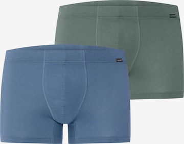 Hanro Boxershorts ' Cotton Essentials ' in Blauw: voorkant