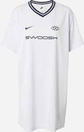 Nike Sportswear Kleid in marine / hellgrau / weiß, Produktansicht