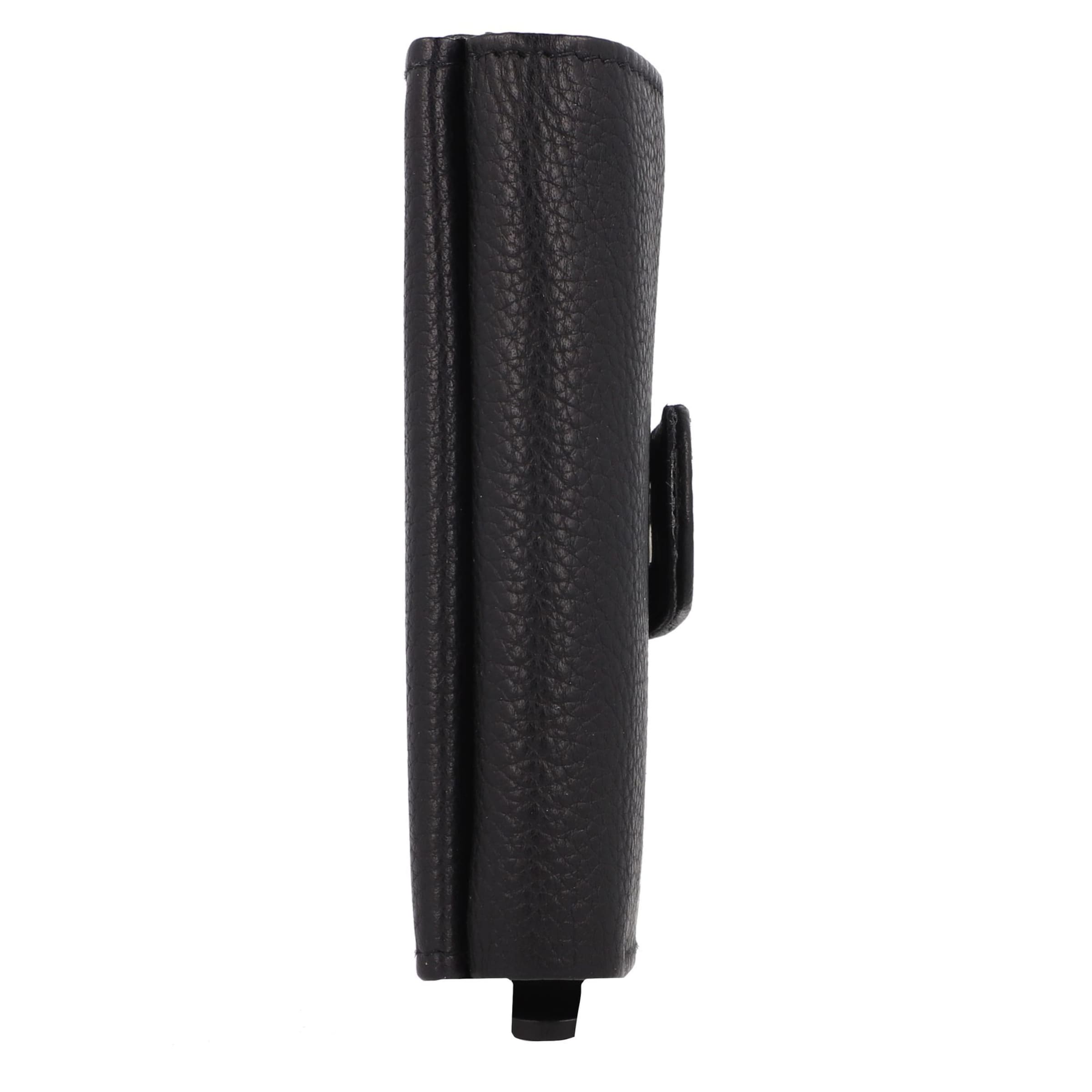 GREENBURRY Portemonnee 'Kings Nappa' in Zwart