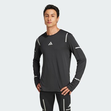 ADIDAS PERFORMANCE Функциональная футболка 'Ultimate' в Черный: спереди