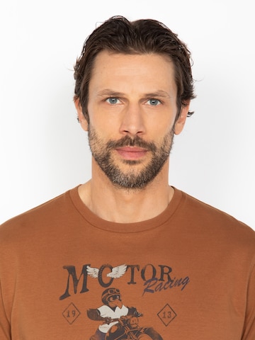 Schott NYC Shirt‌‌‌‌‌‌‌‌‌‌ in Braun
