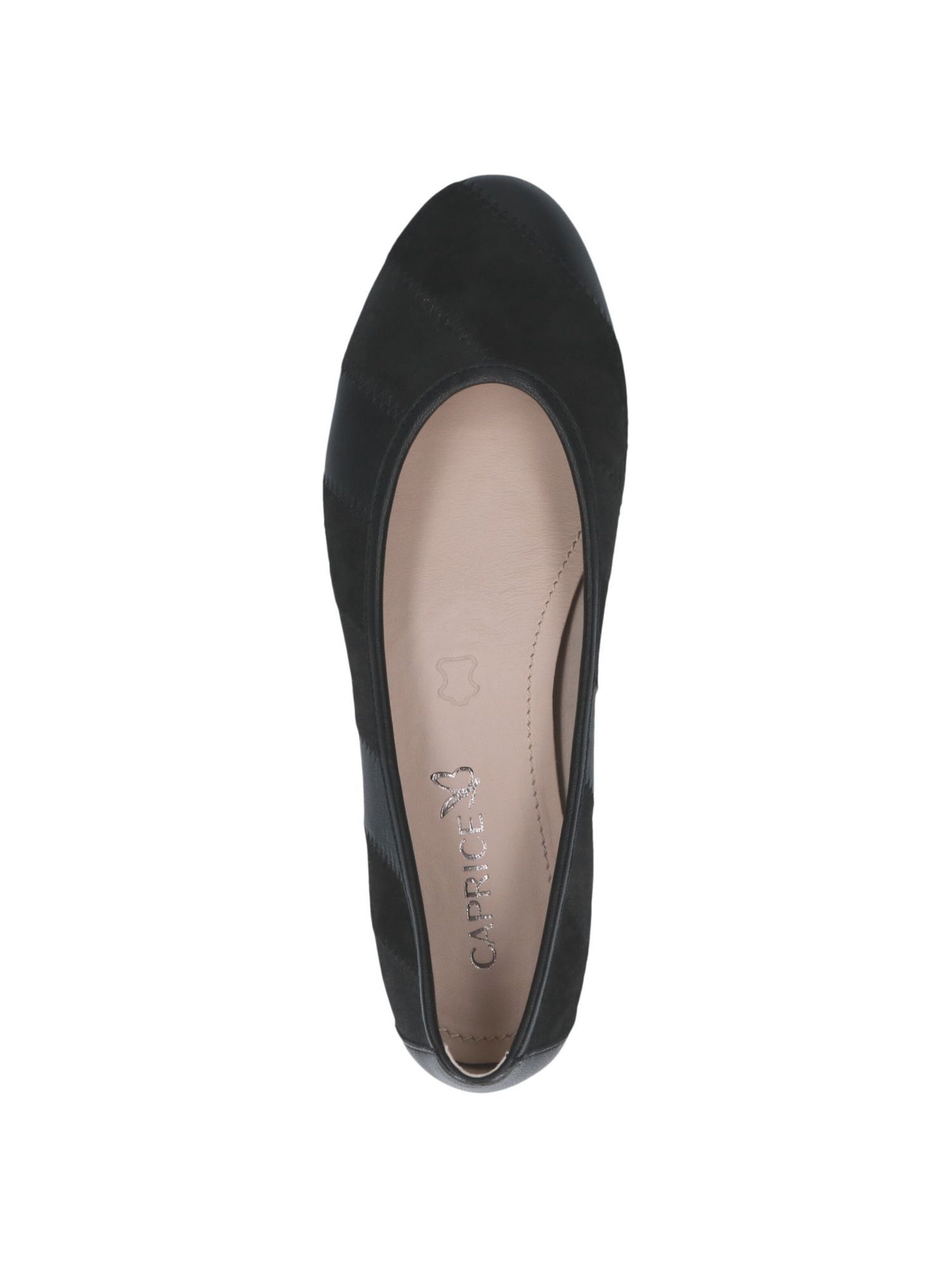 CAPRICE Ballerina in Schwarz