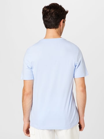 mėlyna Nike Sportswear Standartinis modelis Marškinėliai 'Futura'