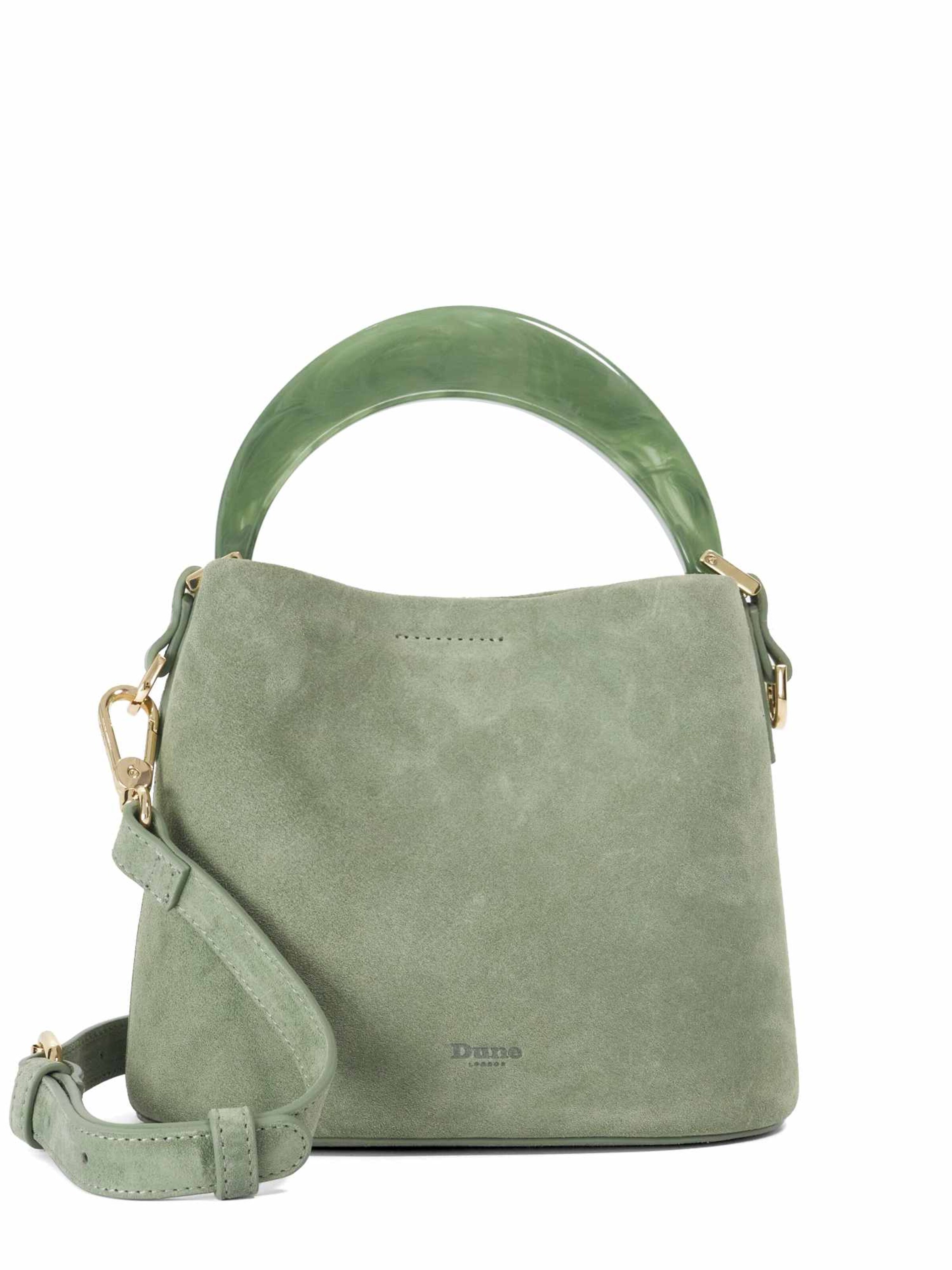 Dune LONDON Handbag in Green: front