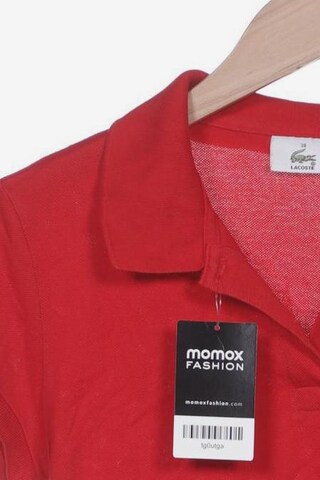 LACOSTE Poloshirt S in Rot
