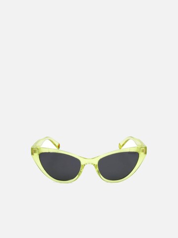 Lunettes de soleil Polaroid en jaune