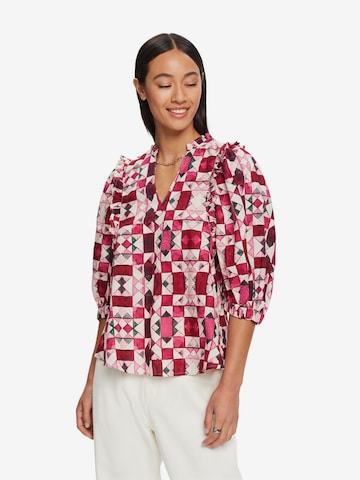 ESPRIT Blouse in Roze: voorkant