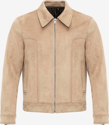 Veste mi-saison Antioch en beige : devant