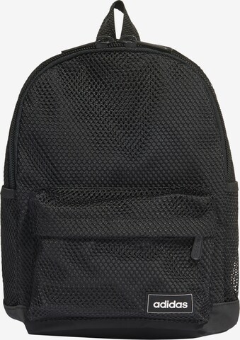 ADIDAS PERFORMANCE Sports Backpack in Black: front