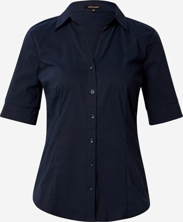 Camicia da donna di MORE & MORE in blu: frontale