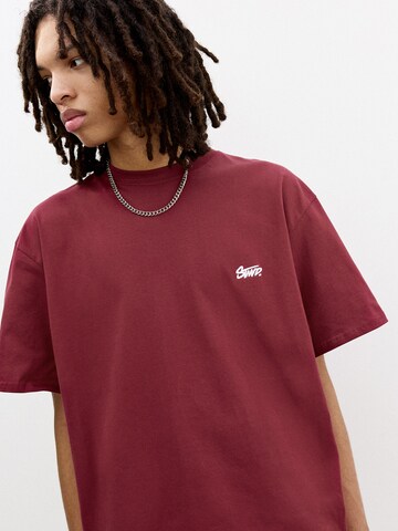 Maglietta di Pull&Bear in rosso