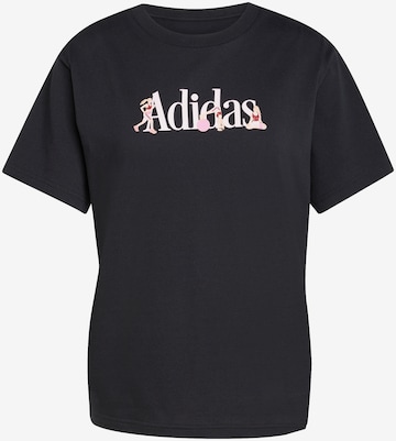 ADIDAS SPORTSWEAR Λειτουργικό μπλουζάκι 'SOFT SPORT' σε μαύρο: μπροστά