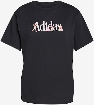 ADIDAS SPORTSWEAR Tehnička sportska majica 'SOFT SPORT' u roza / krvavo crvena / crna / prljavo bijela, Pregled proizvoda