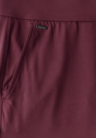 STREET ONE Wide leg Pants 'Emee' in Red