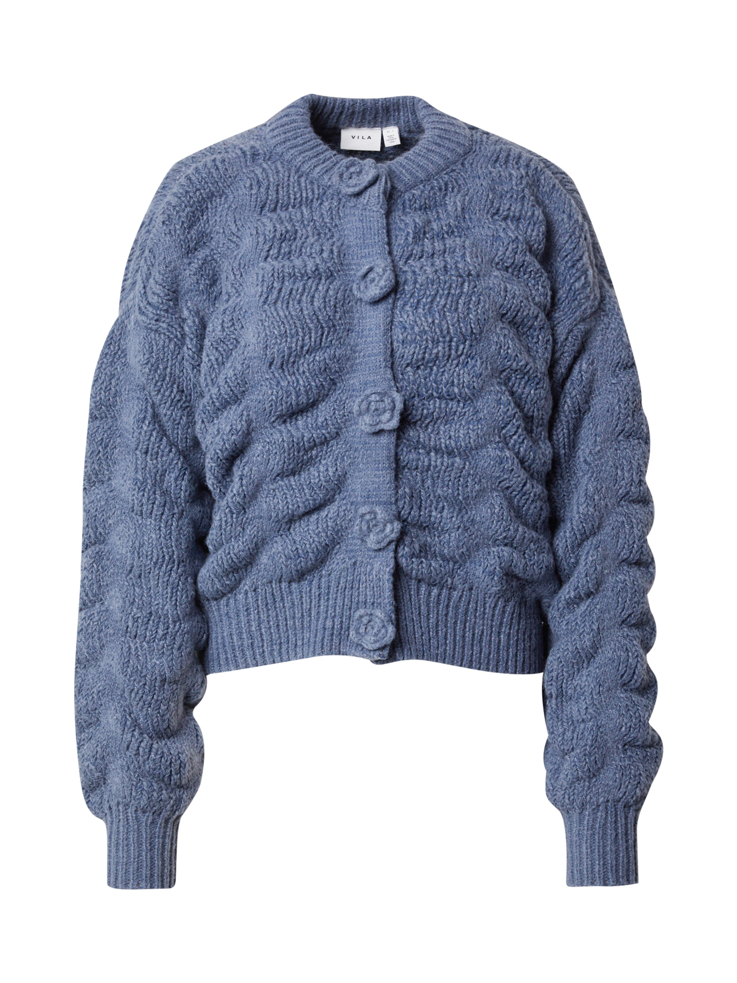 VILA Kofta 'VICHANA' i blå: framsida