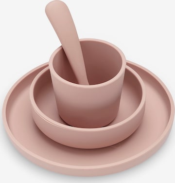 Jollein Tableware Set in Pink: front