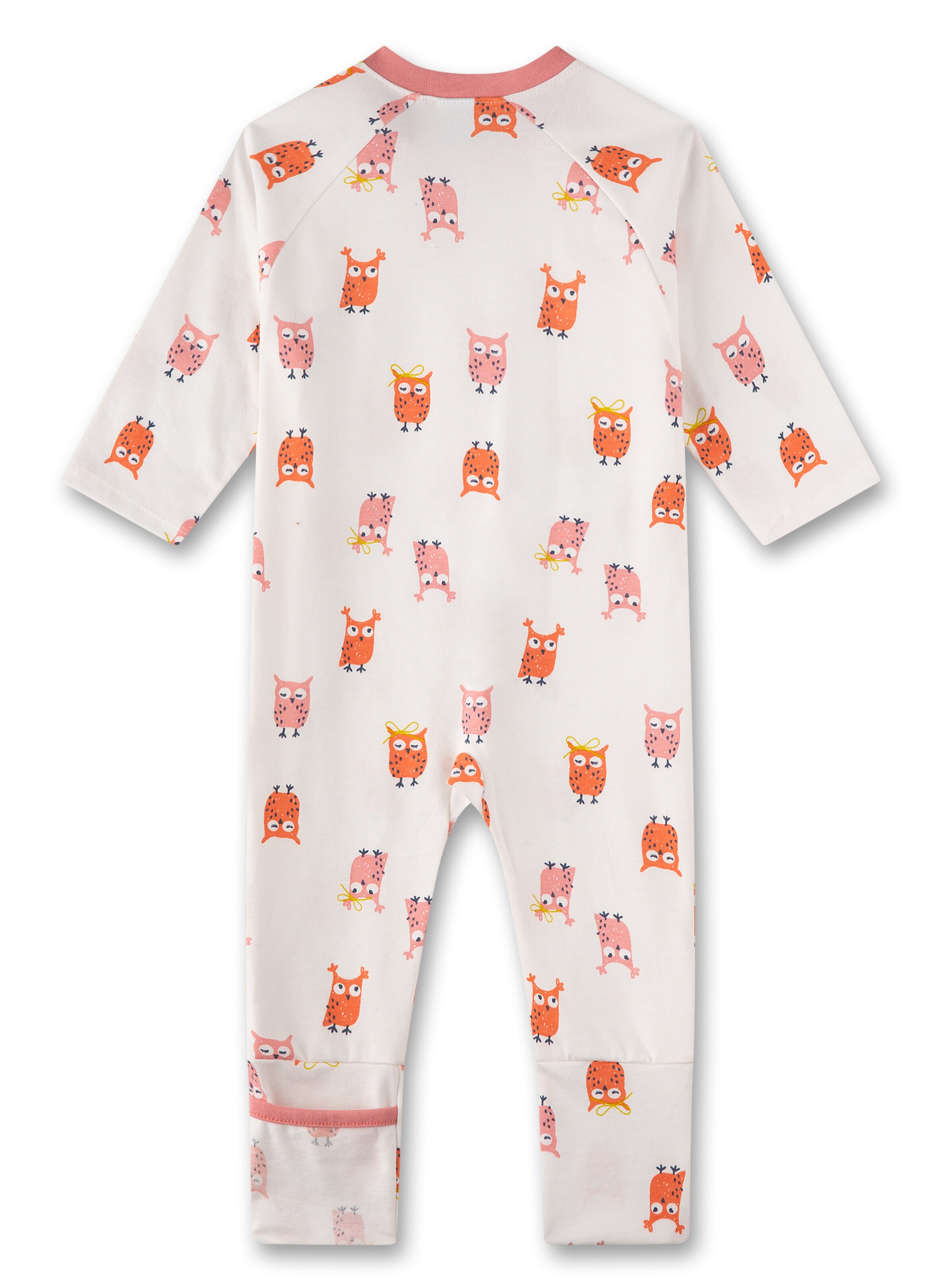 Sanetta Rompertje/body 'Eule' in Beige