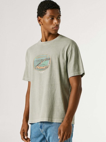 Maglietta 'Shaye' di Pepe Jeans in verde