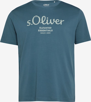 T-Shirt s.Oliver en bleu : devant