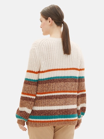 smėlio Tom Tailor Women + Megztinis