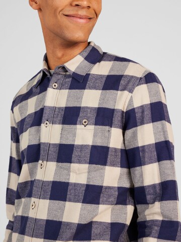 MELAWEAR Regular fit Button Up Shirt 'SAHEL' in Blue