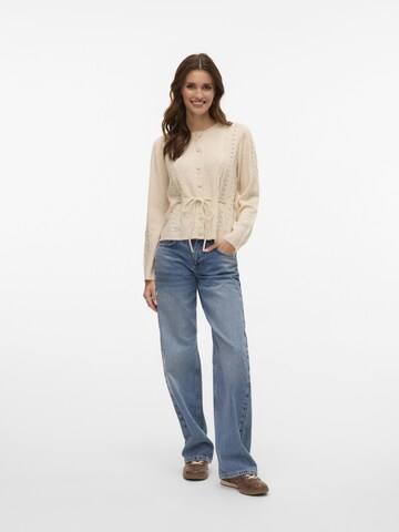 VERO MODA Cardigan 'VMEVERLEE' i beige