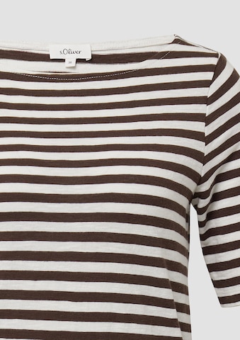 T-shirt s.Oliver en marron