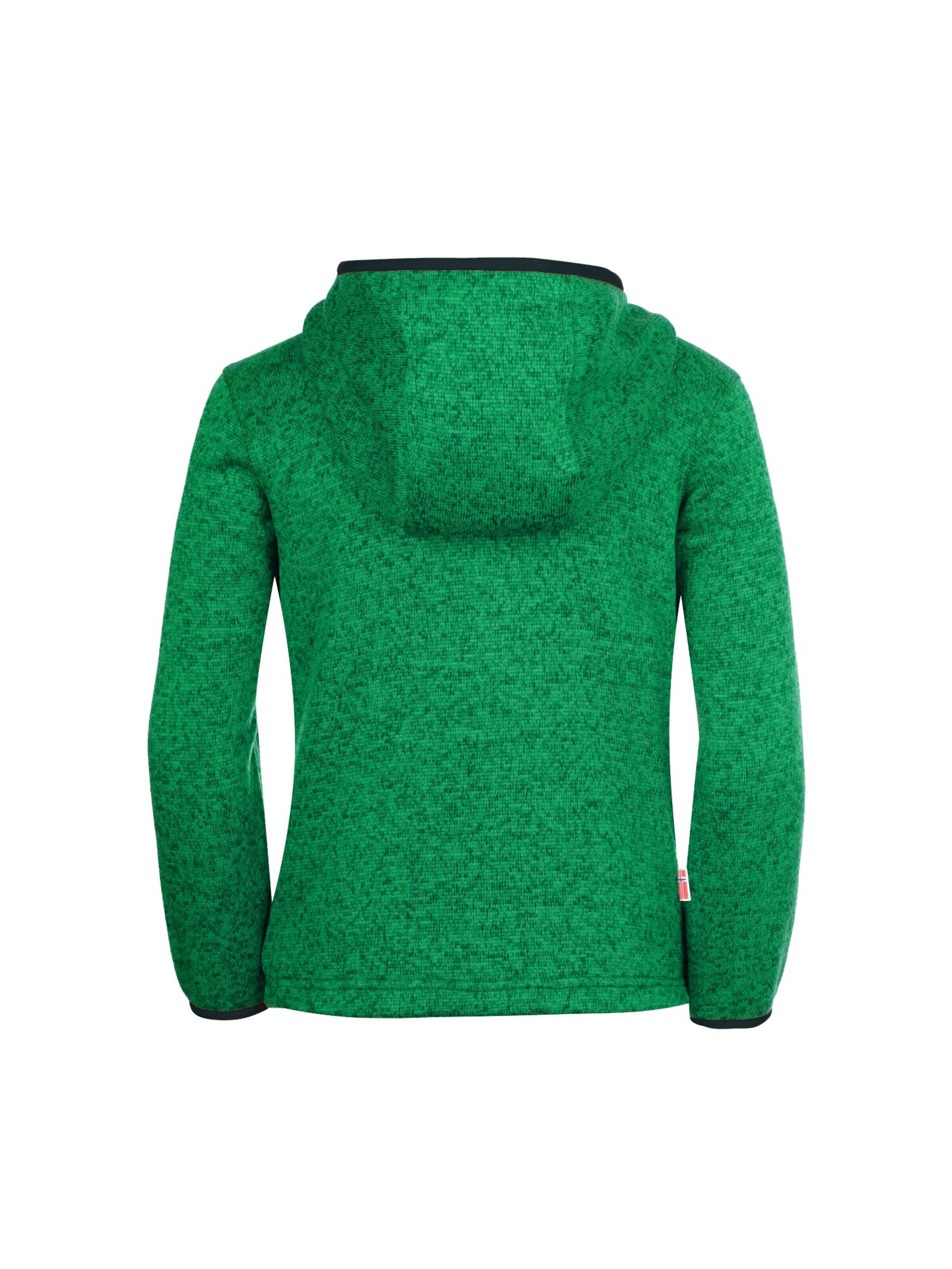 TROLLKIDS Fleece Jacket in Green