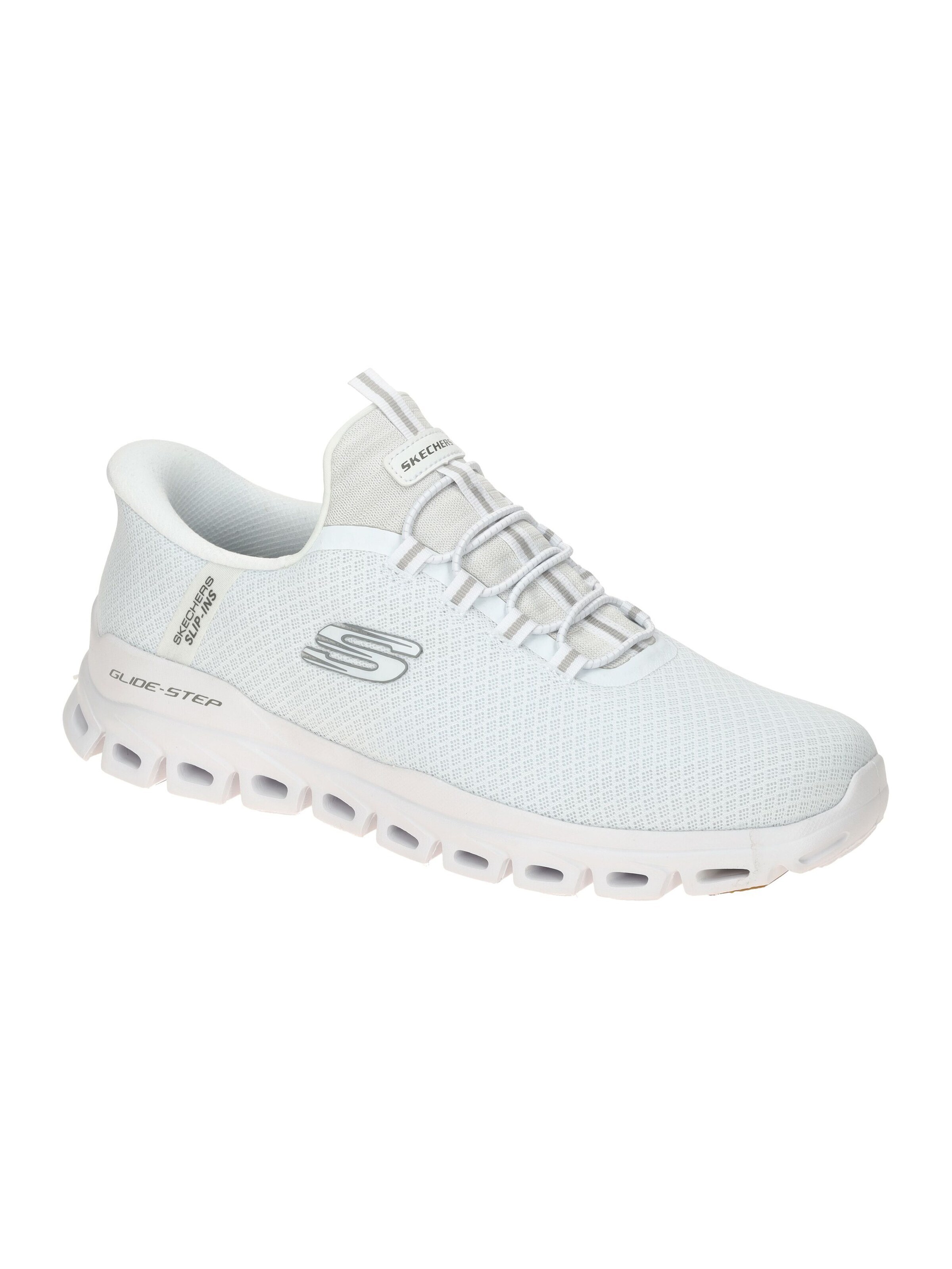 Sneaker bassa di SKECHERS in bianco: frontale