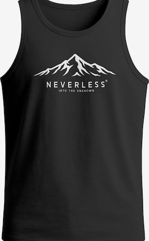 Neverless Shirt 'Unknown' in Black: front