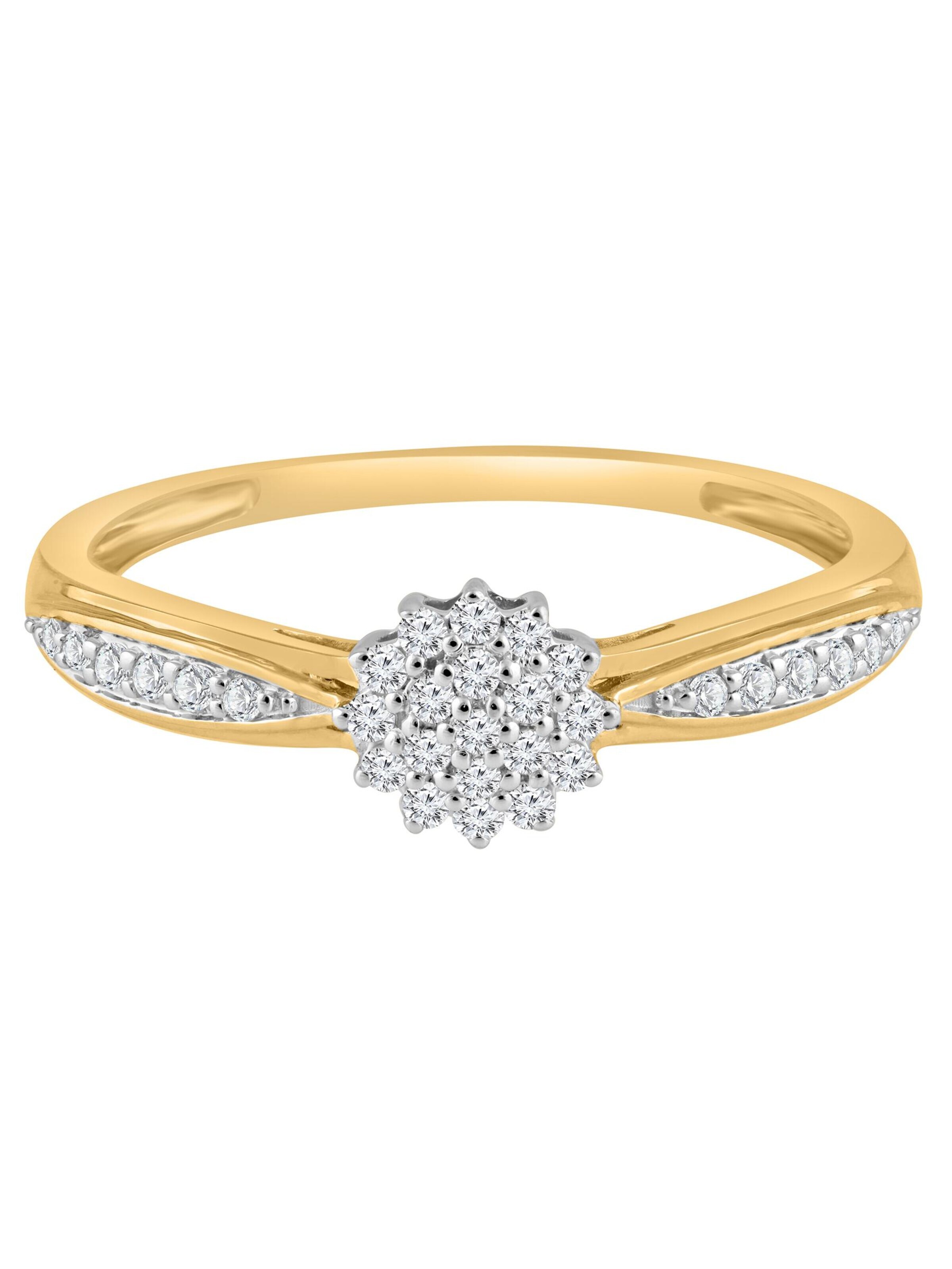 Diamant Exquis Ring in Gold: front