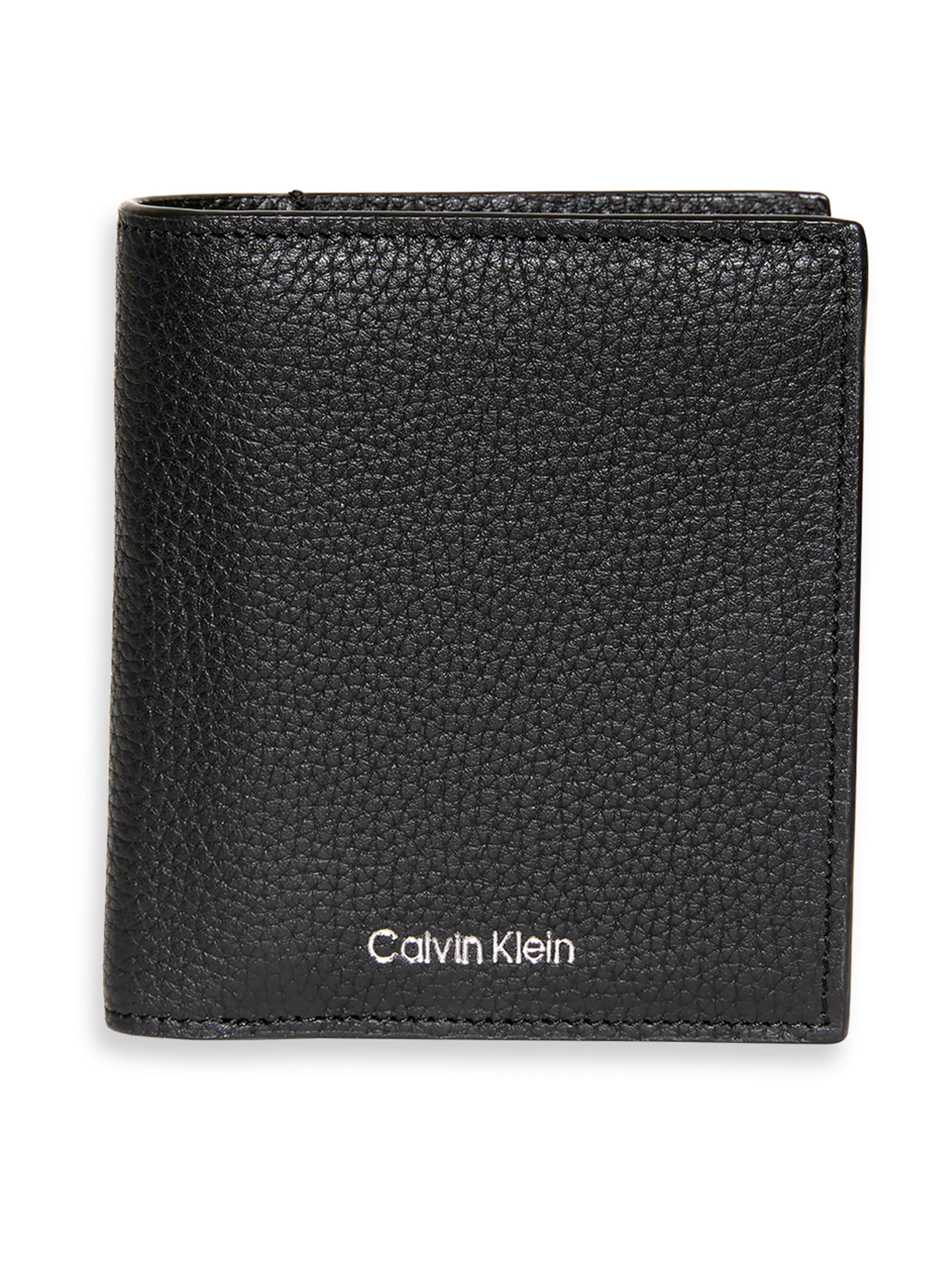 Calvin Klein Wallet in Black: front