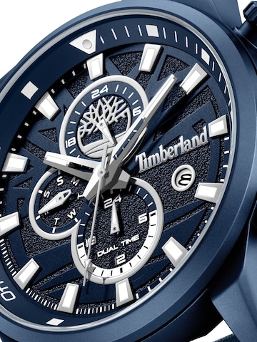 TIMBERLAND Analoguhr 'Function watch Henniker II'‌‌‌‌‌‌‌‌‌ in Blau