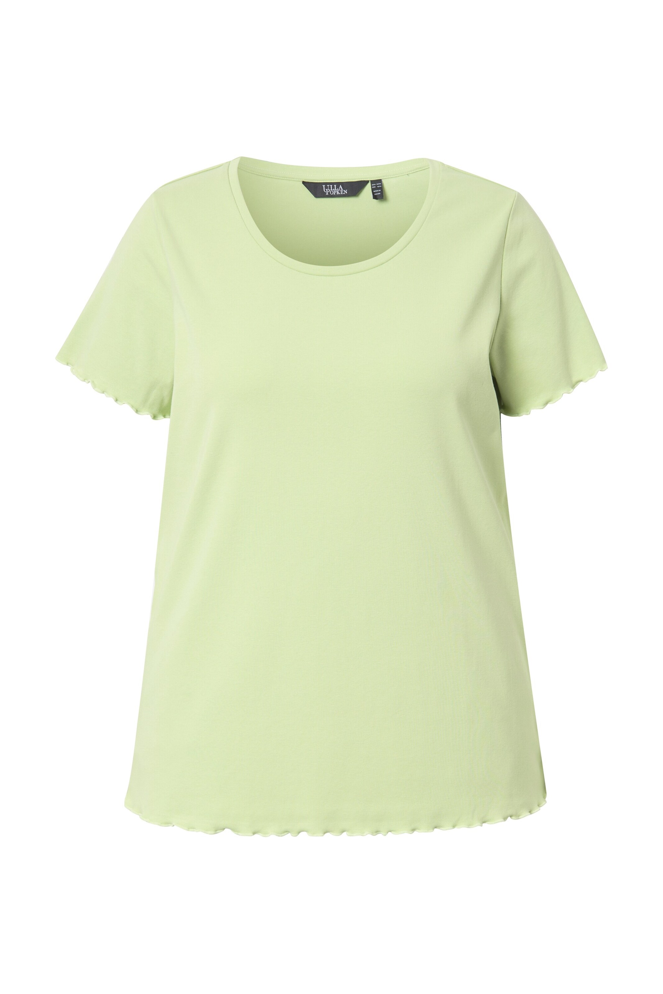 Ulla Popken Shirt in Groen: voorkant