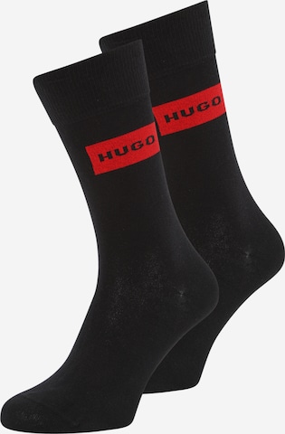 HUGO Skarpety w kolorze czarny: przód