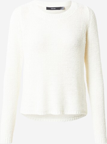 Pull-over 'CHARITY' VERO MODA en blanc : devant