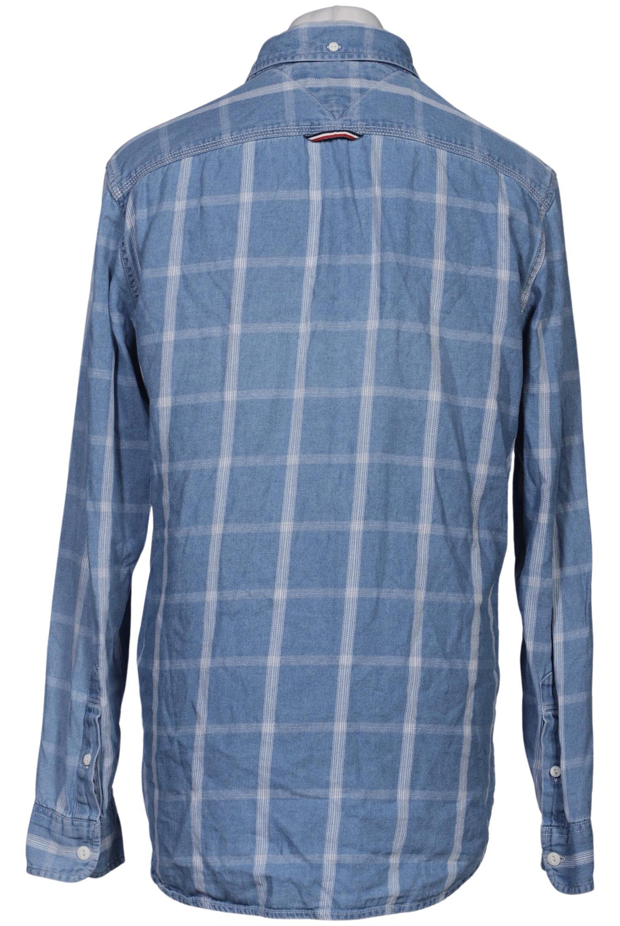 TOMMY HILFIGER Button Up Shirt in L in Blue