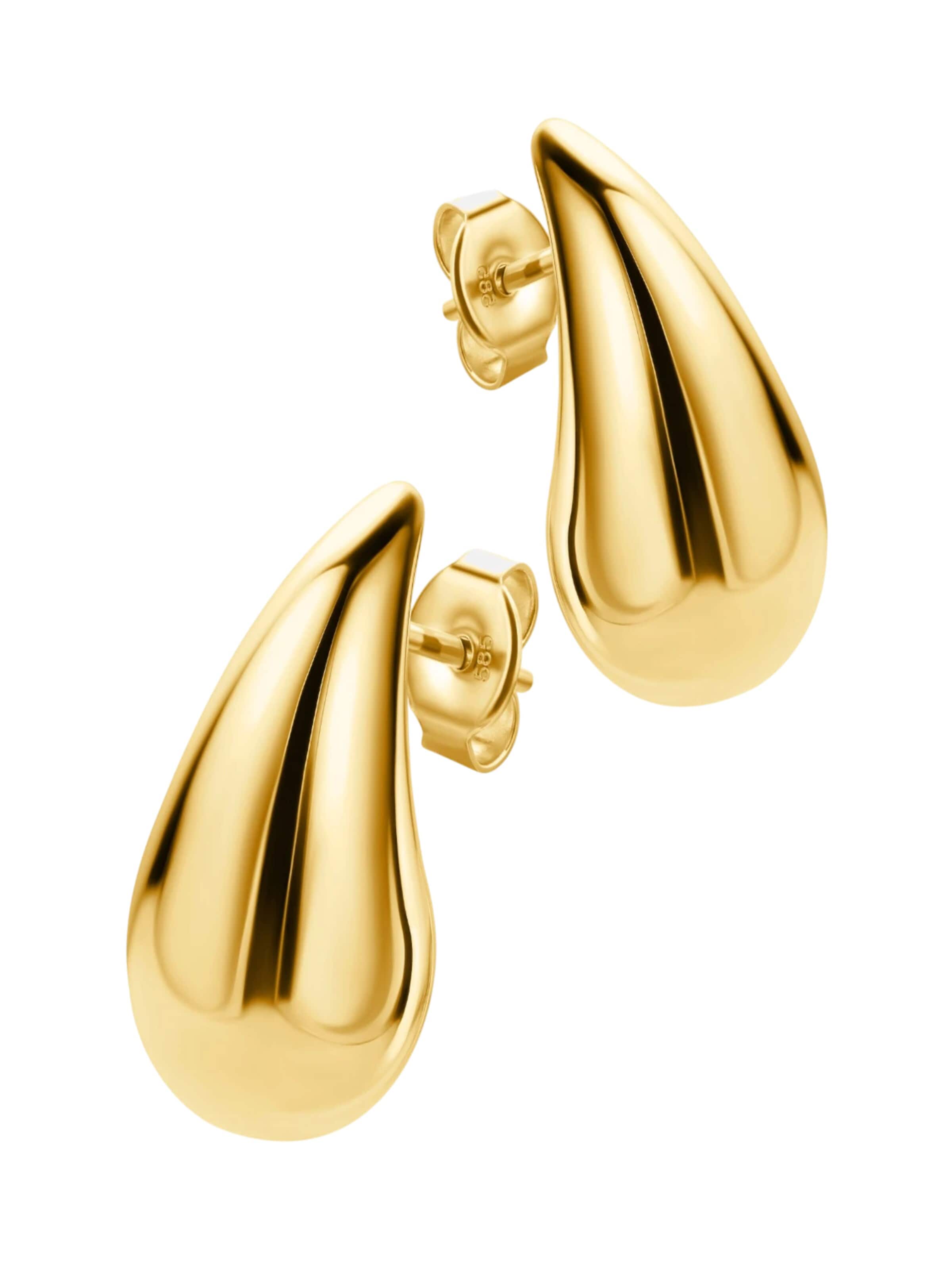 Orecchini 'Ohrringe aus 585 Gelbgold' di DIAMANT LETERNEL in oro