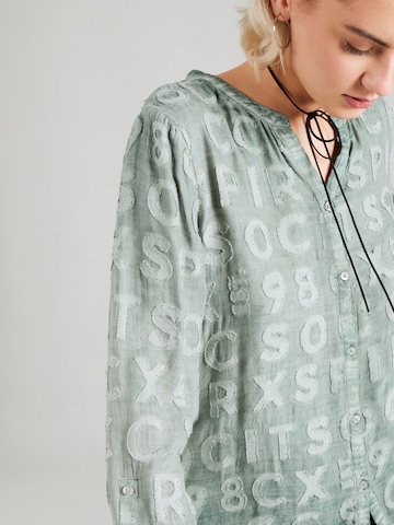 Soccx Blouse in Green